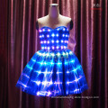 Performance Programmable Light Led Costume Remote Control Dress For Dancing